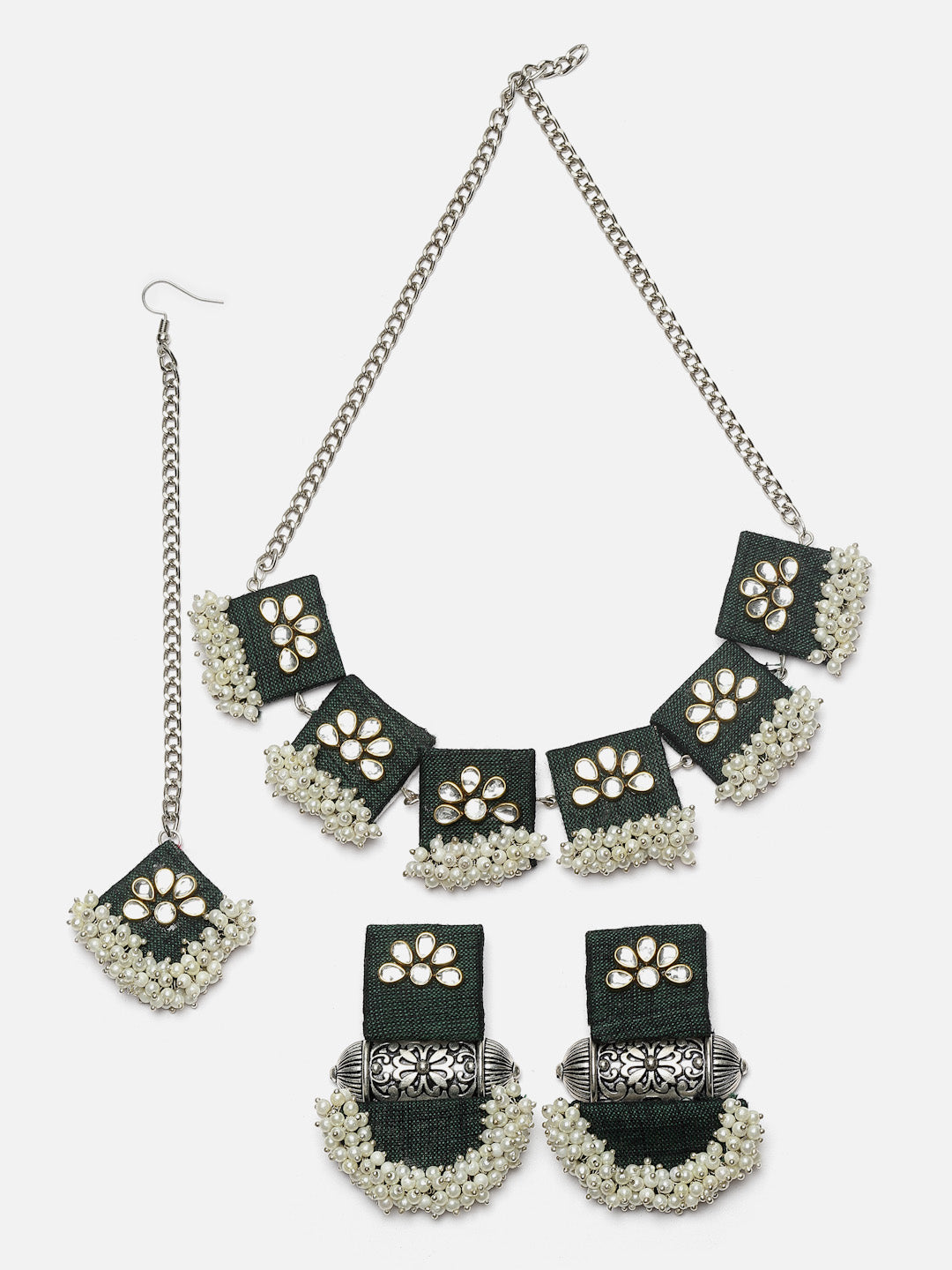 Silver Plated Jewellery Set