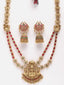 Gold-Plated Kundan-Studded Jewellery Set