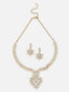 Gold-Plated Kundan Stone-Studded Jewellery Set