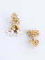 Gold-Plated Kundan-Studded & Beaded Jewellery Set