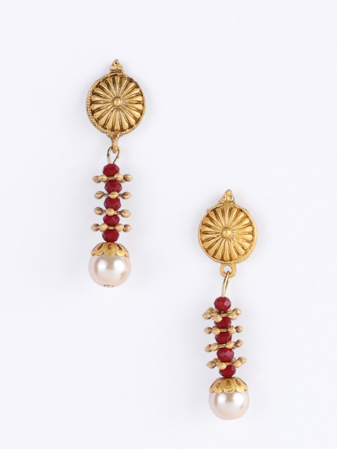 Gold Plated Beaded Jewellery Set