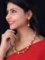 Gold Plated Beaded Jewellery Set