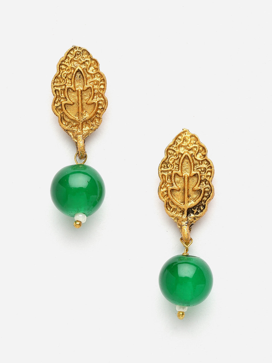 Gold-Plated Beaded Jewellery Set