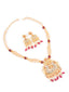Gold-Plated Cubic Zirconia Jewellery Set