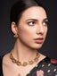 Gold-Plated Stones-Studded Jewellery Set