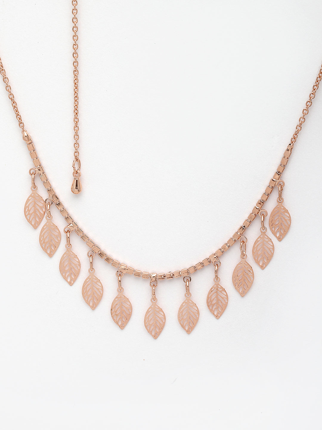 Gold-Toned Brass Gold-Plated Handcrafted Necklace