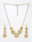 Circular Shaped Jewellery Set