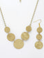 Circular Shaped Jewellery Set