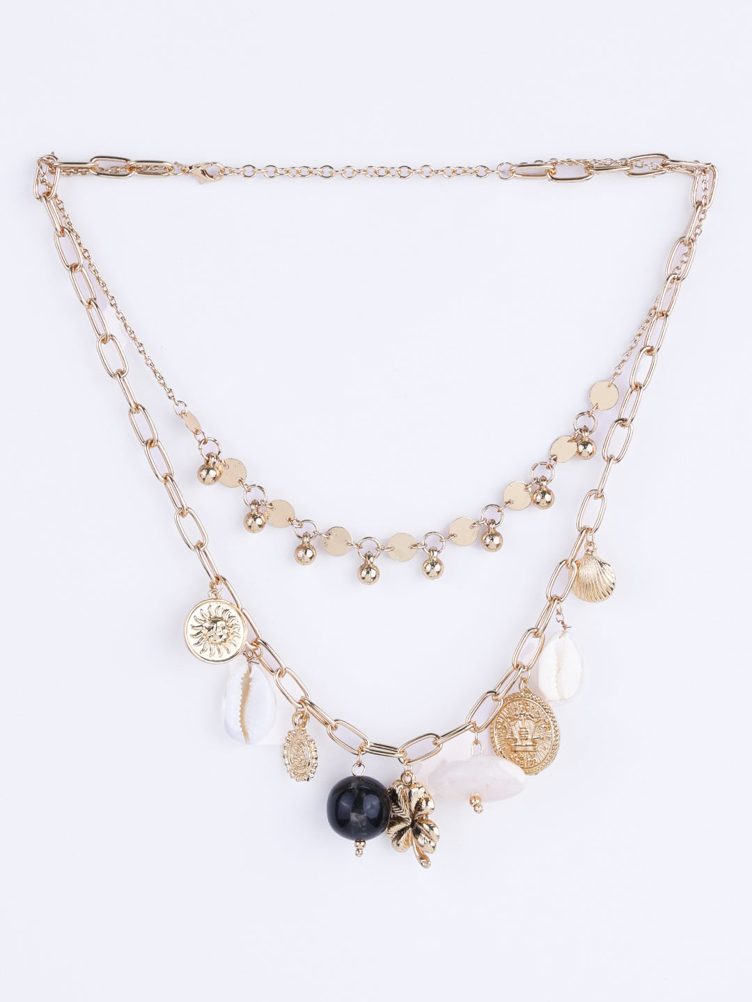 Brass Gold-Plated Necklace