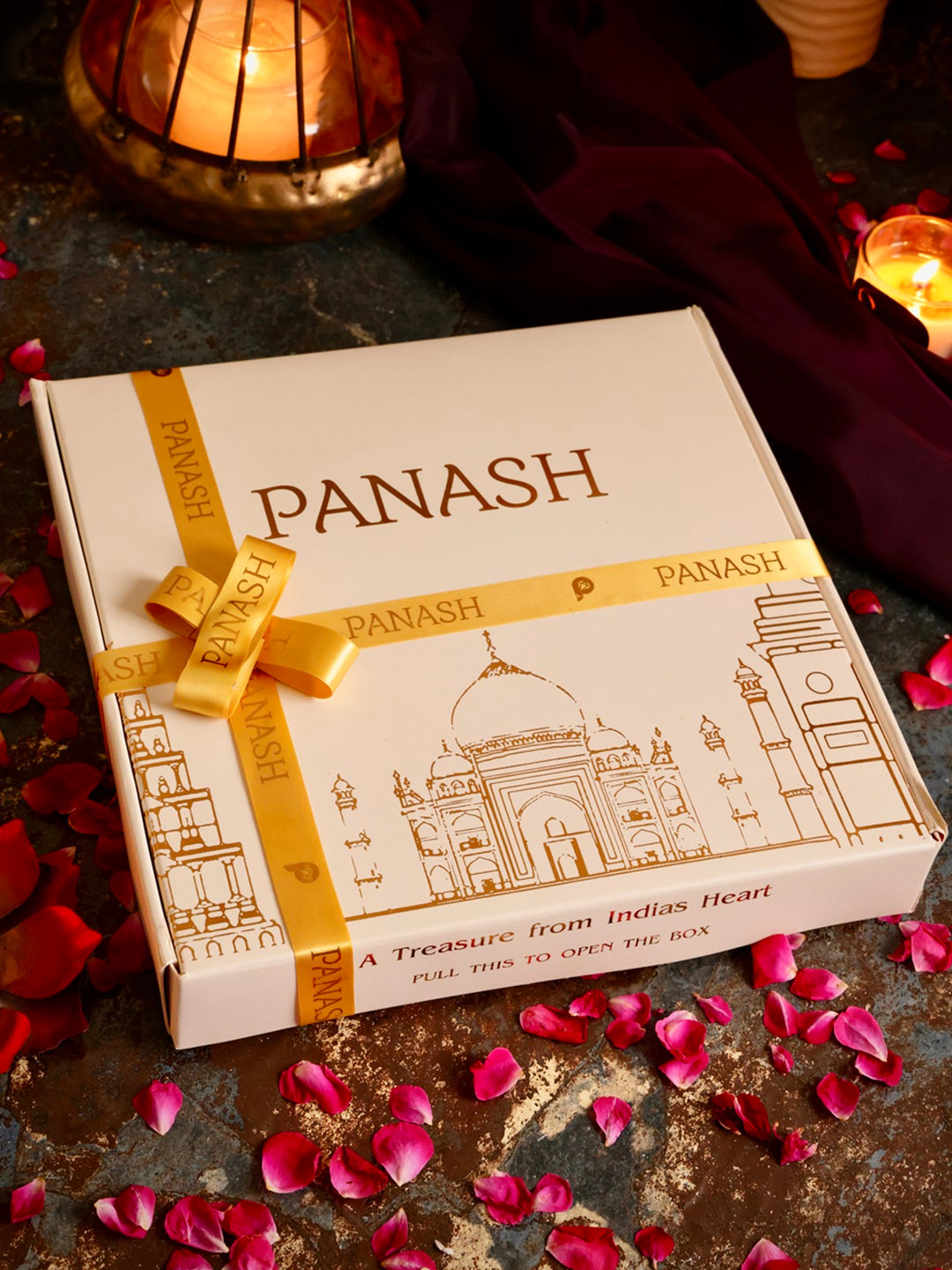 Diwali Gift Hamper with Fine 999 Gold Coin, Luxury Diyas, Incense Sticks, and Charan Paduka