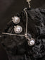 Silver-Plated Cubic Zirconia Studded Jewellery Set