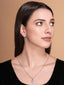Silver-Plated Cubic Zirconia Studded Jewellery Set