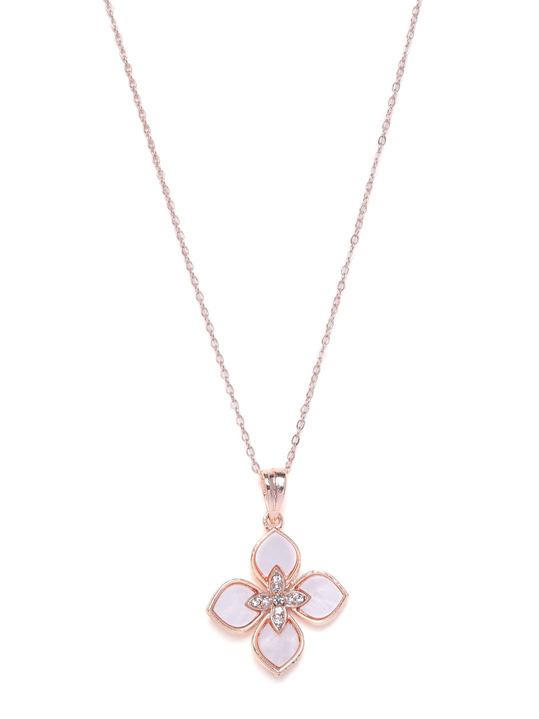 Gold-Plated Contemporary Pendants with Chains