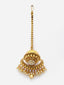 Gold-Plated Pearls Maang Tikka