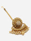 Gold-Plated Pearls Maang Tikka