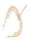 Gold-Plated Kundan Studded & Pearls Beaded Maang Tikka