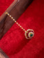 Gold-Plated Kundan Studded & Pearls Beaded Maang Tikka