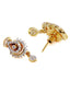Gold-Plated & White CZ Stone-Studded Mangalsutra Set