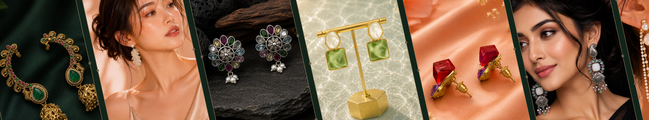 Panash Earrings | Studs, Hoops, Jhumkas & Statement Earrings