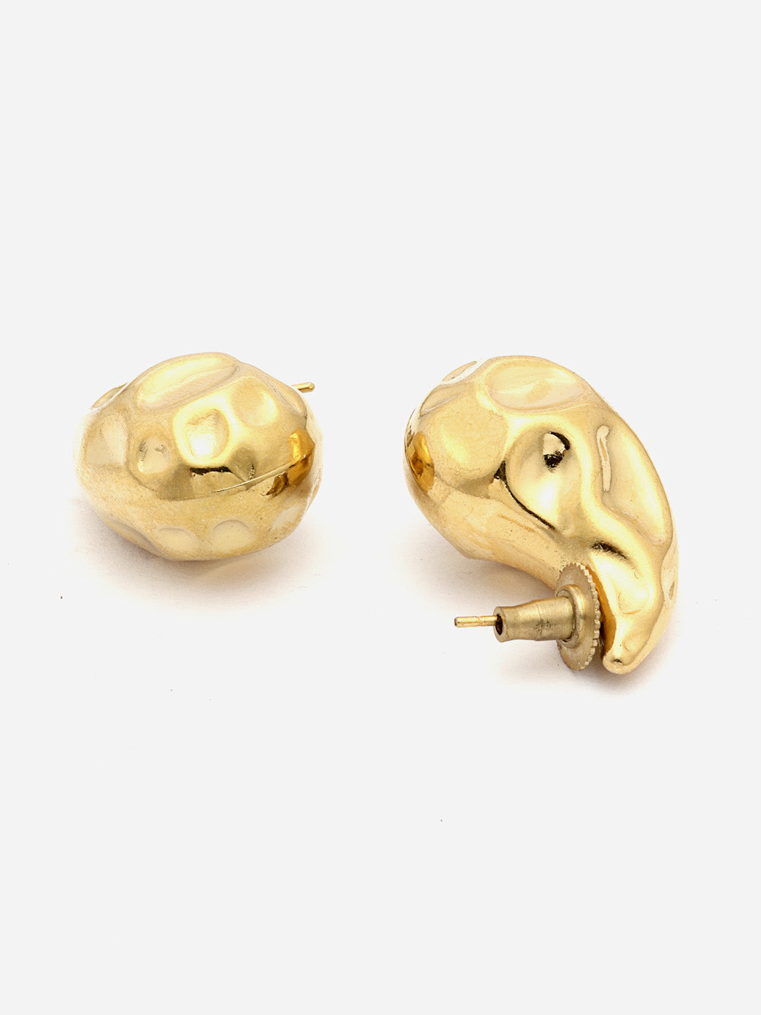 18KT Gold Plated Stainless Steel Tarnish-Free Waterproof Stud Earrings