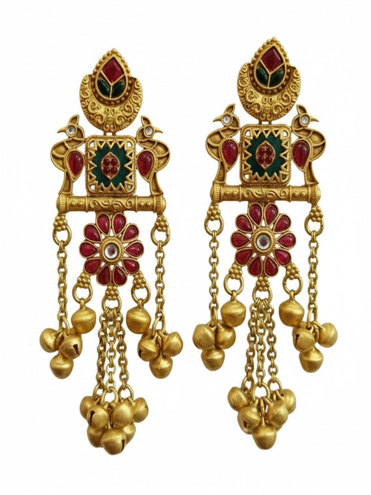 Geometric Drop Earrings