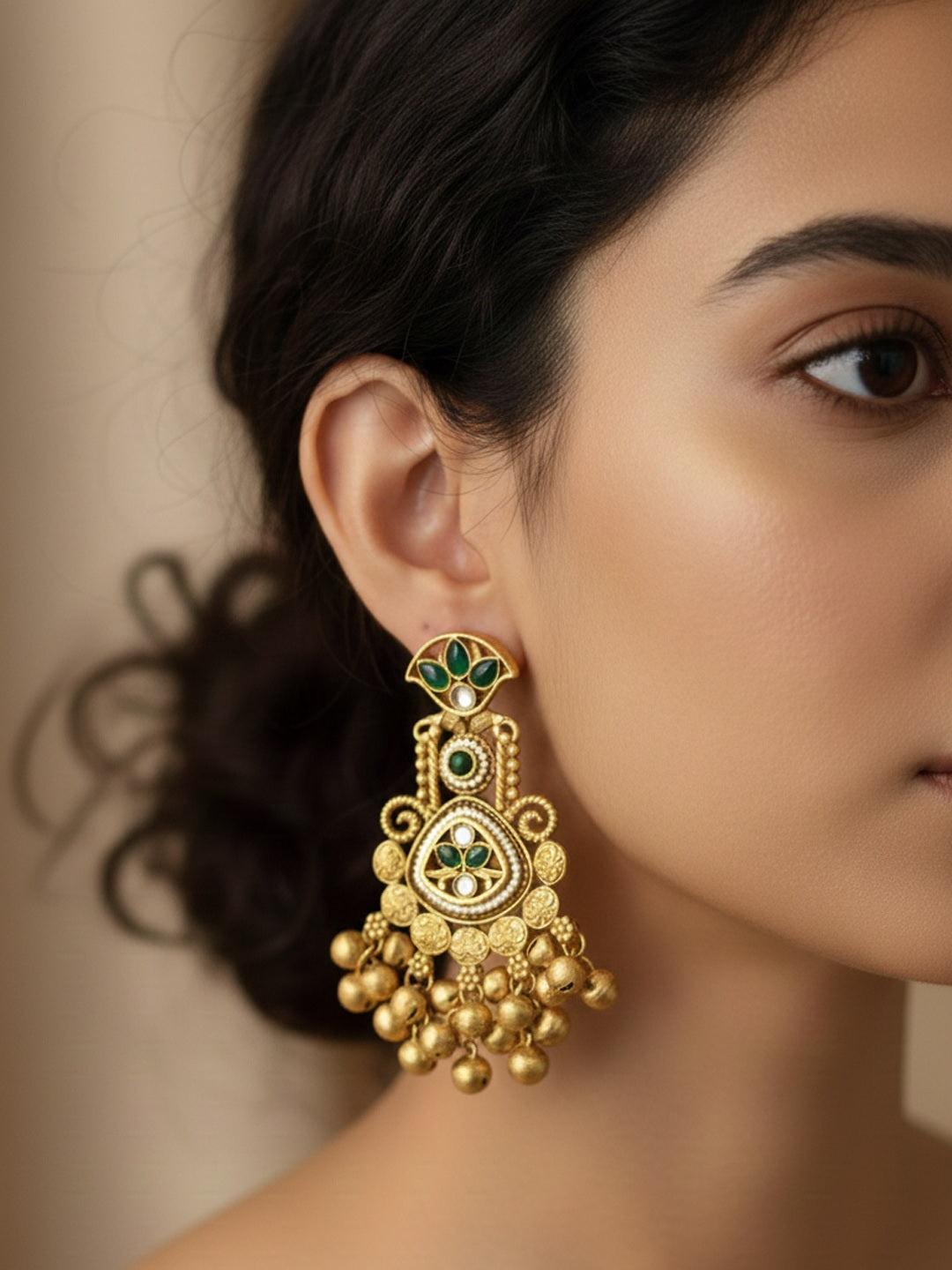 Geometric Drop Earrings