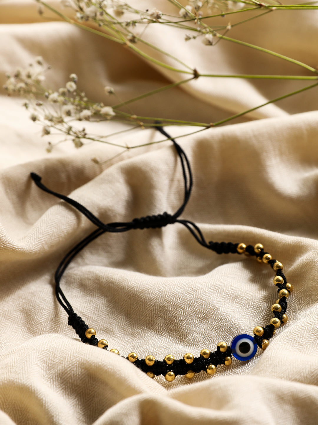 Thread Beads Evil Eye Anklet