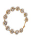 Pack Of 2 Gold-Plated Kundan Studded Anklets