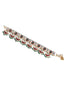 Pack Of 2 Gold-Plated Kundan Studded Anklets