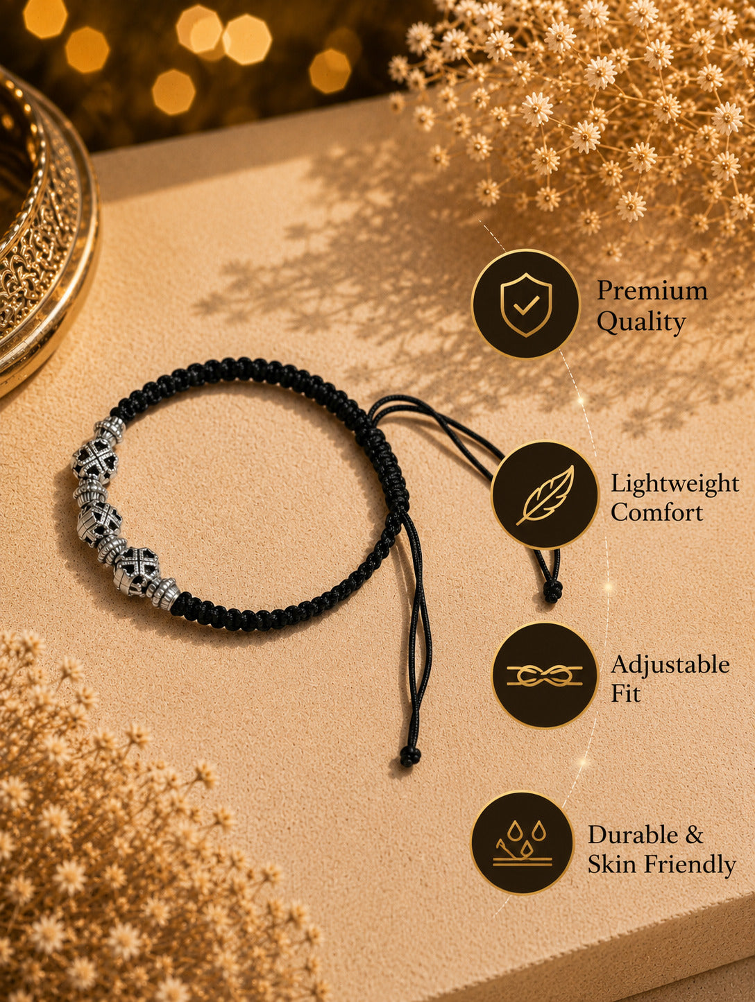 Silver-Plated Silver Anklet