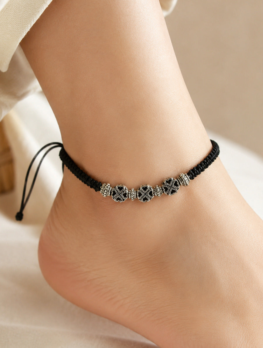 Silver-Plated Silver Anklet