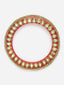 Set of 14 Gold-Plated Artificial Stone Studded Bangles