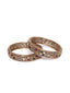 Set Of 2 Gold-Plated AD-Studded Bangles