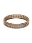 Women's Set of 2 Gold-Plated Stone Studded Bangles