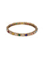 Set of 4 Gold-Plated Multicolour Stone Studded Bangles