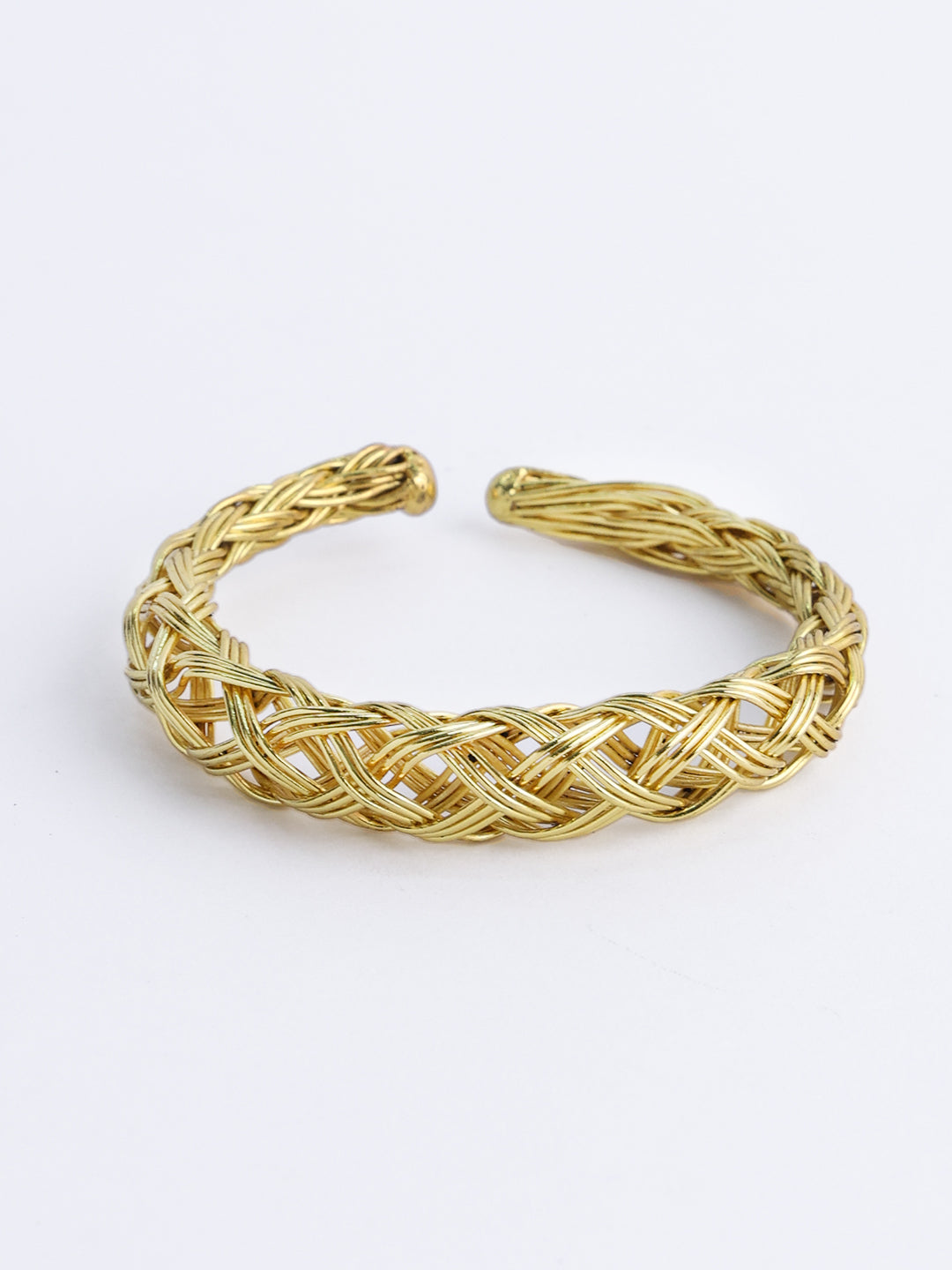 Women Gold-Plated Cuff Bracelet