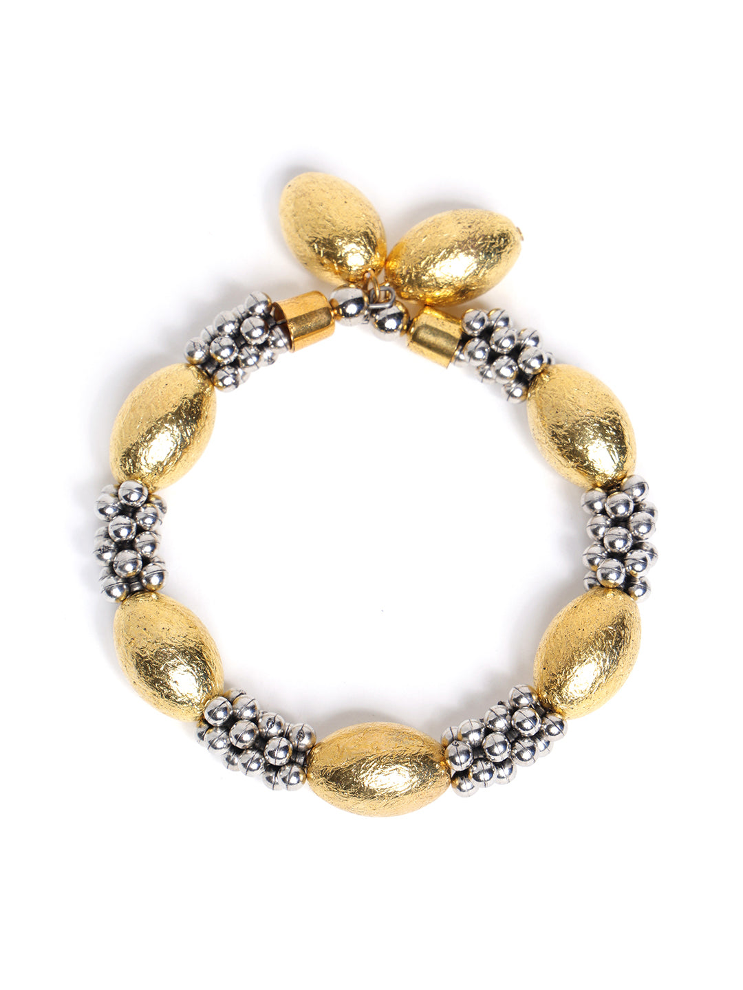 Women Brass Gold-Plated Charm Bracelet