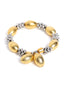 Women Brass Gold-Plated Charm Bracelet