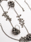 Set Of 2 Silver-Plated Kundan-Studded Ring Bracelet