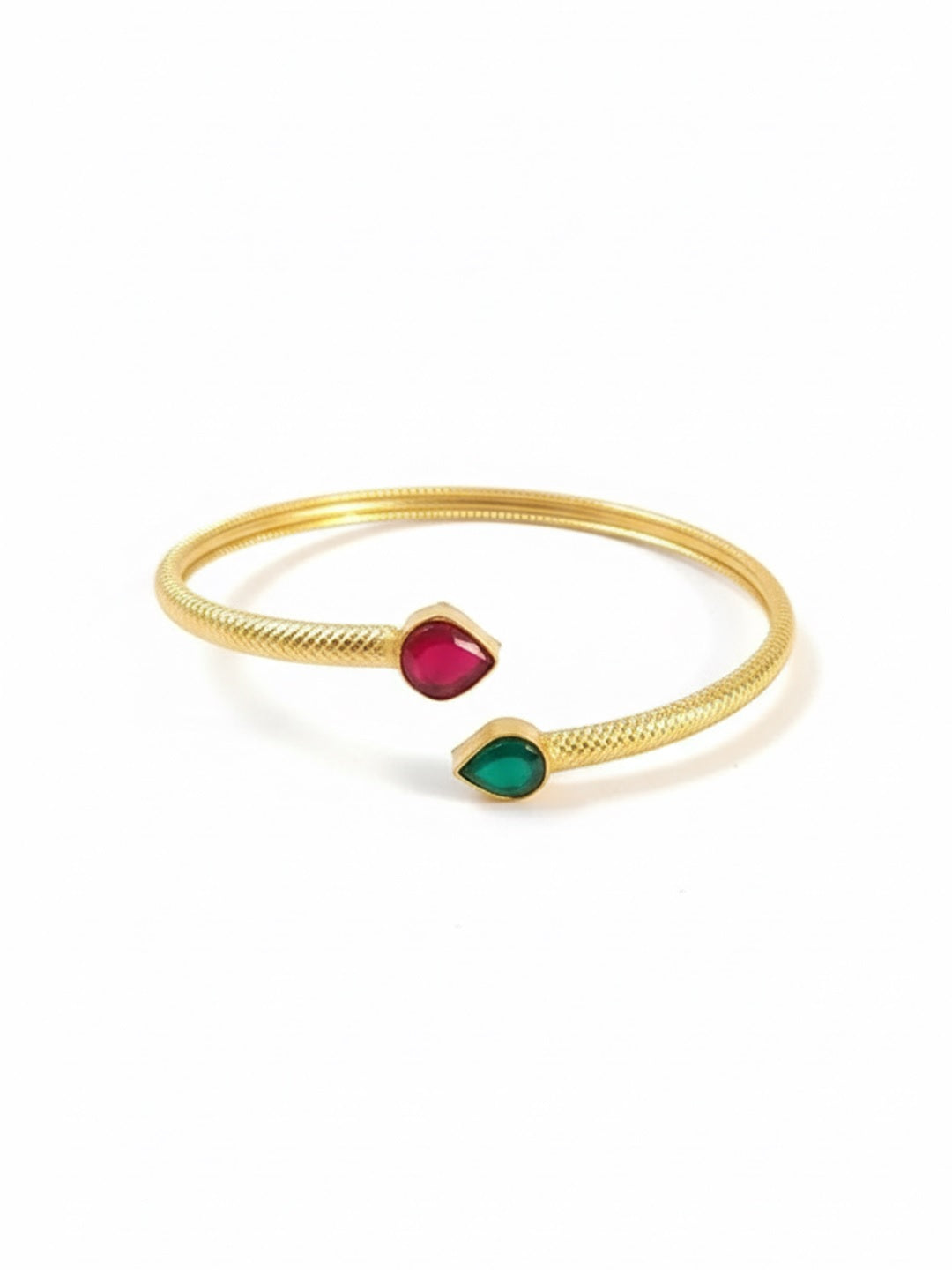 Women Brass Gold-Plated Kada Bracelet