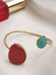 Women Gold-Plated Bangle-Style Bracelet