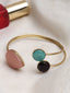 Women Gold-Plated Cuff Bracelet