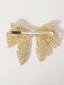 Gold-Plated Pearl Beaded Alligator Hair Clip