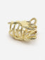 Gold Plated Embellished Claw Clip