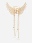 Women Embellished Gold-Plated Claw Clip