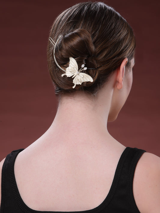 Women Embellished Tic Tac Hair Clip