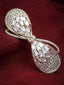 Women Embellished French Barrette Tic Tac Hair Clip