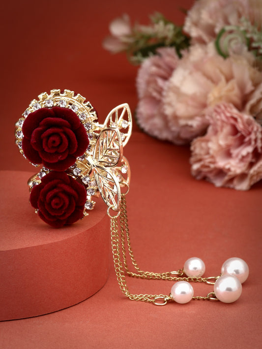 Women Embellished Claw Clip