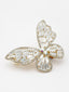 Women Embellished Stone Studded Butterfly Shpaed Claw Clip