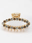 Women Gold-Plated Embellished Claw Clip